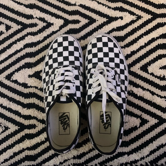 Checkerboard Vans - Picture 2 of 5